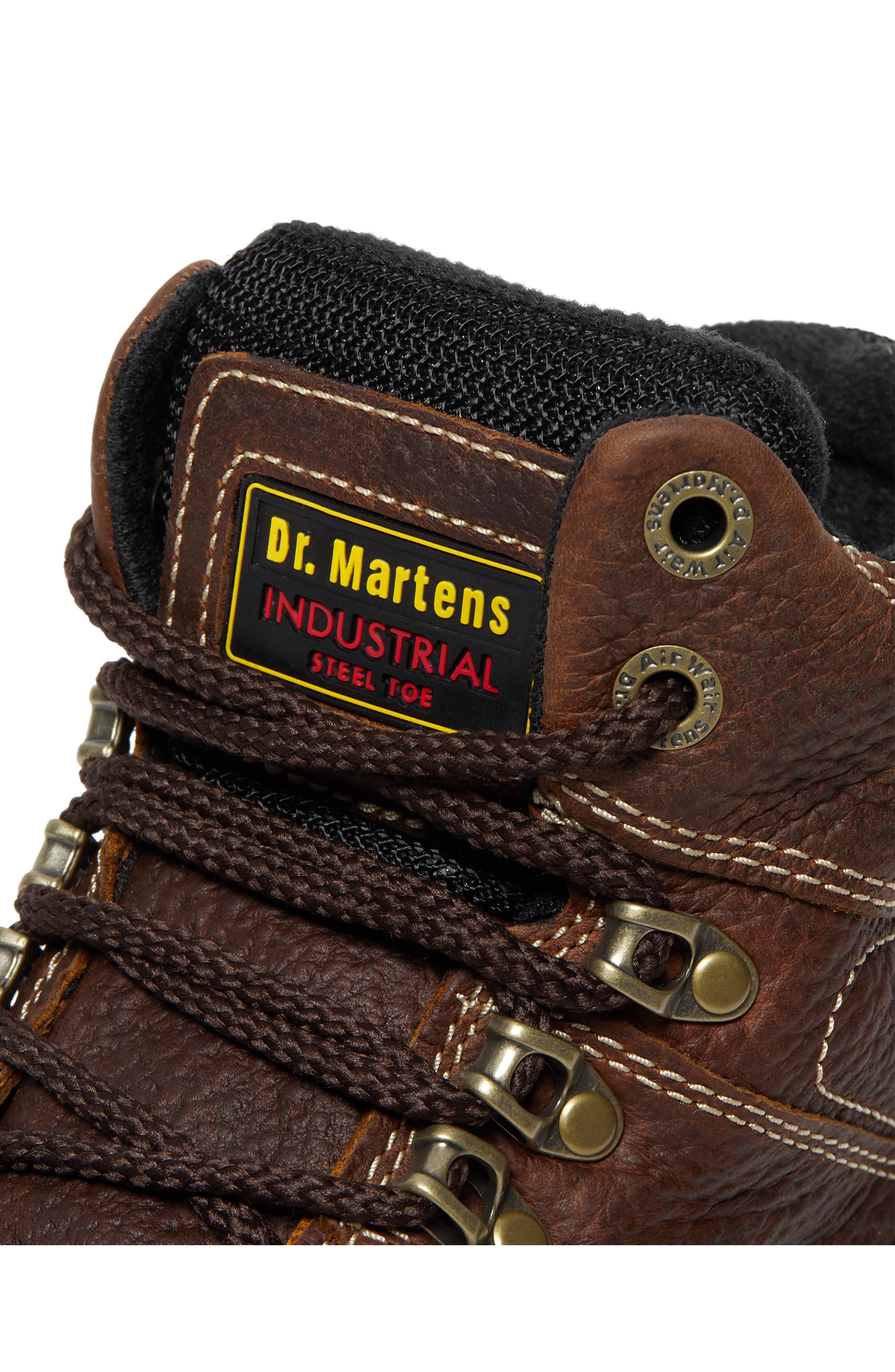 Dr. Martens Iron Bridge Leather Combat Boot, Alternate, color, 