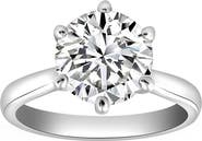 Bliss Diamond VS 2 1/2CT Lab Grown Diamond 6-Prong Solitaire Engagement Ring 14k Gold