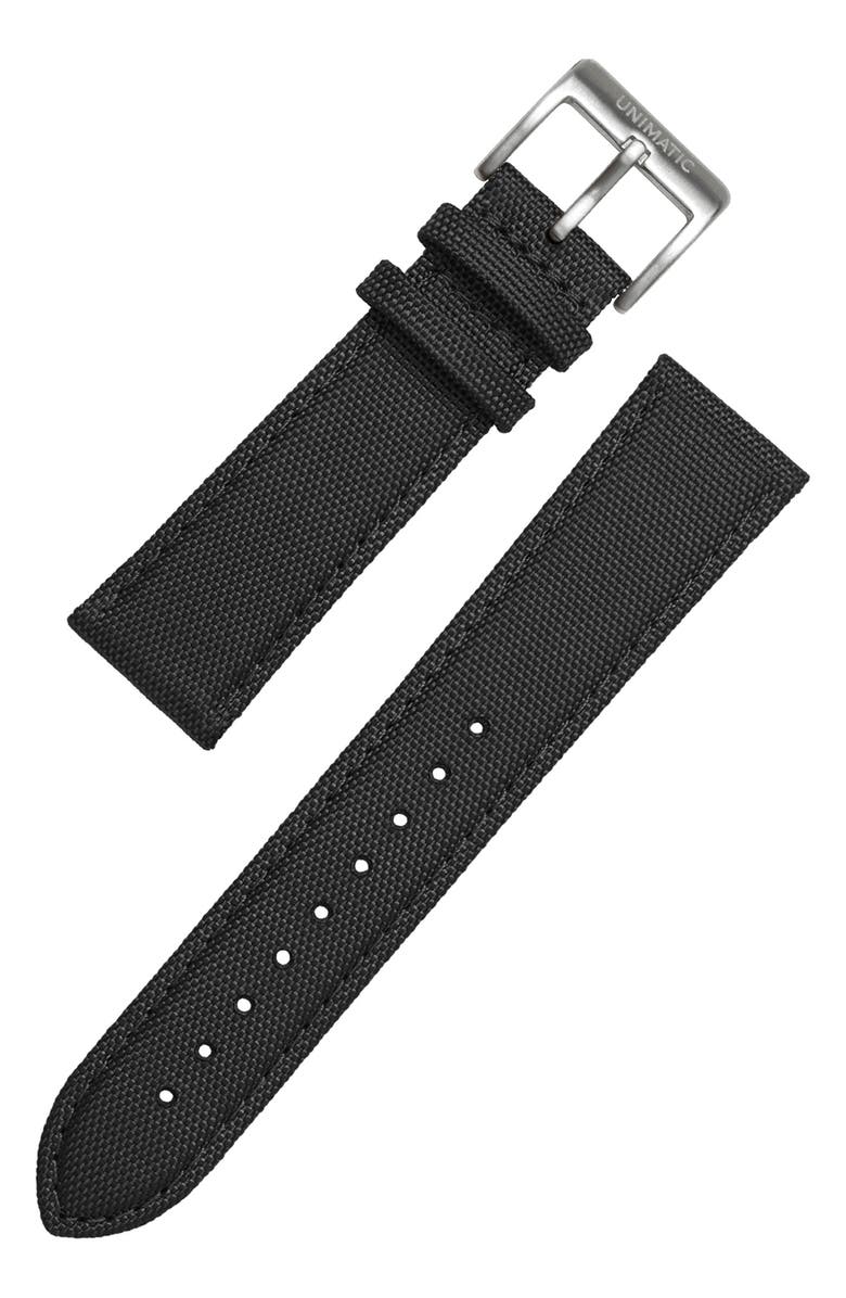 UNIMATIC Nylon Watchband, Main, color,