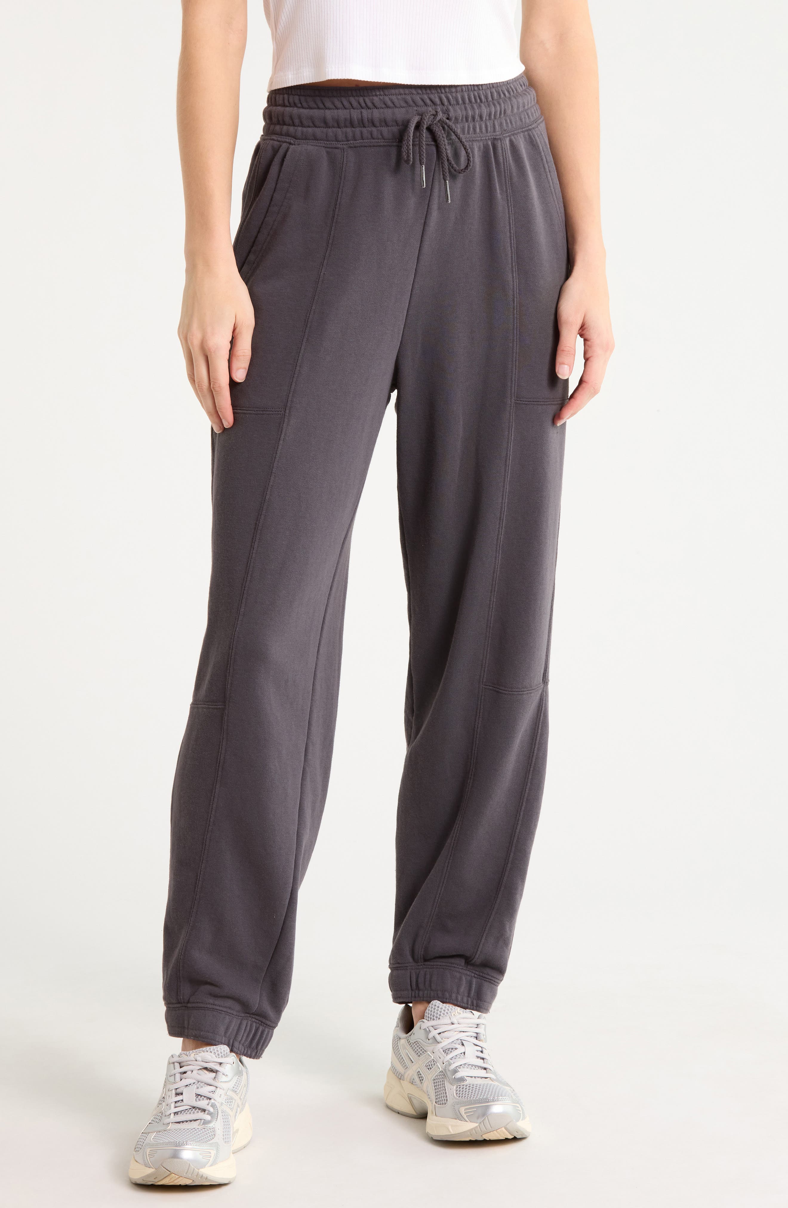 Washed Loop Terry Oversized Joggers