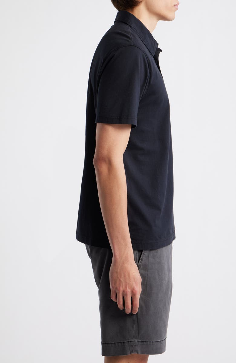 AG Bryce Short Sleeve Polo, Alternate, color, True Black