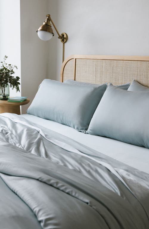 Cozy Earth Wrinkle Resistant Duvet Cover In Shore