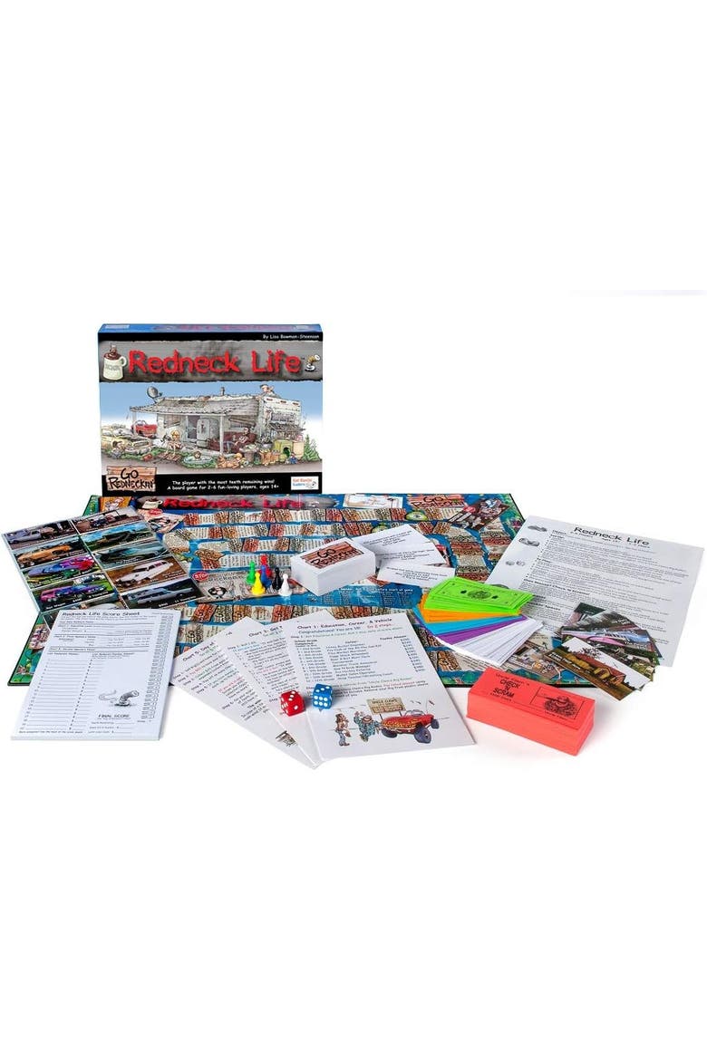 Redneck Life Board Game, Alternate, color, Multicolored