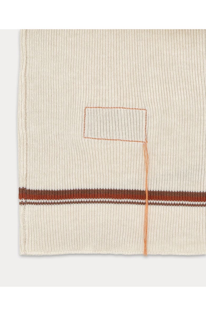 Fortela Clarisse Striped Cardigan, Alternate, color, Clay