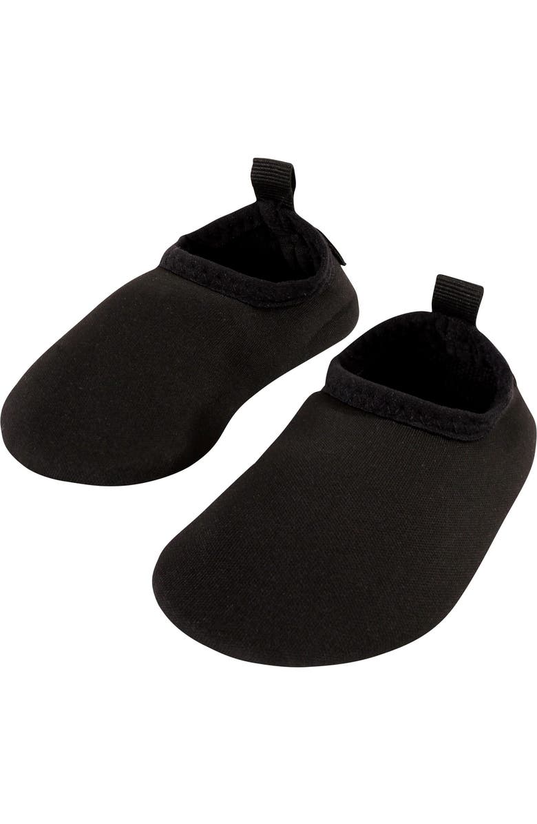 Hudson Baby Water Shoes for Sports, Yoga, Beach and Outdoors, Main, color, Solid Black