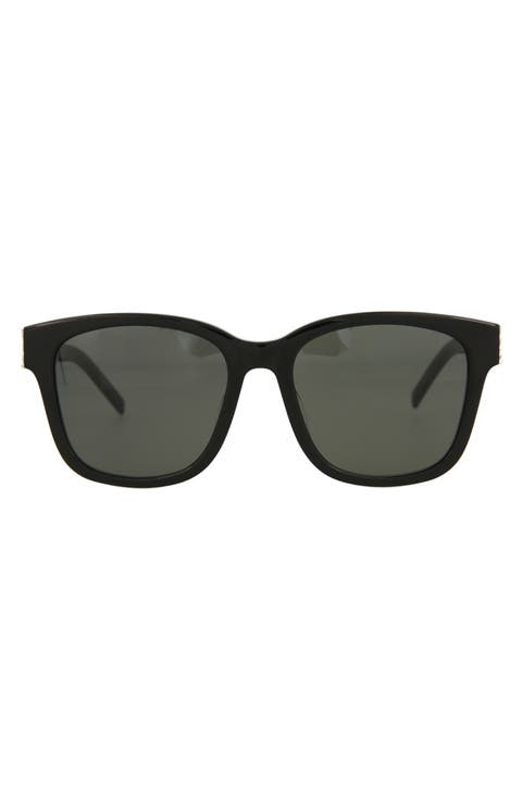 55mm Rectangular Sunglasses
