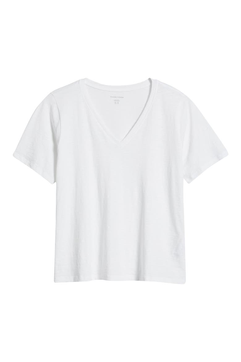 Easy Organic Cotton T-Shirt, Alternate, color, WHITE