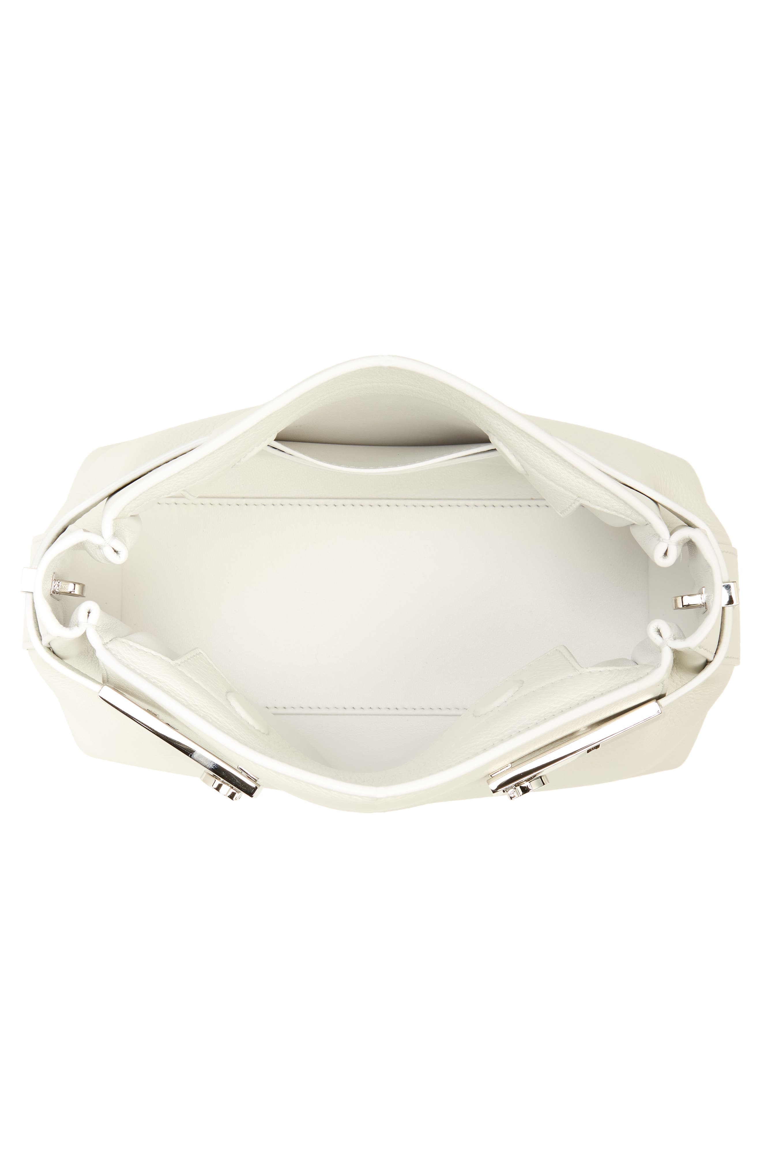 FERRAGAMO Hug Small Leather Pouch, Alternate, color, 