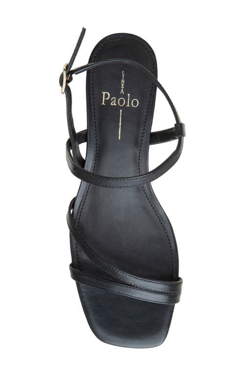 Shop Linea Paolo Cannes Strappy Sandal In Black