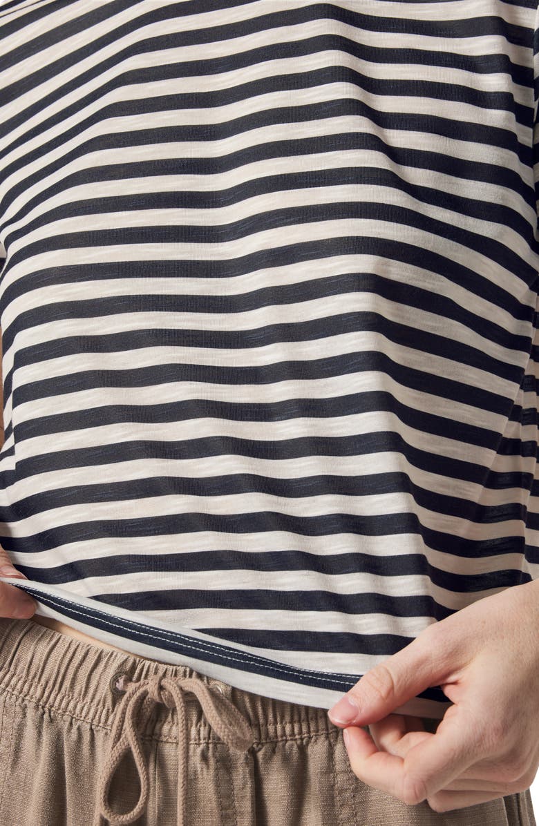 Splendid Louisa Stripe T-Shirt, Alternate, color, 