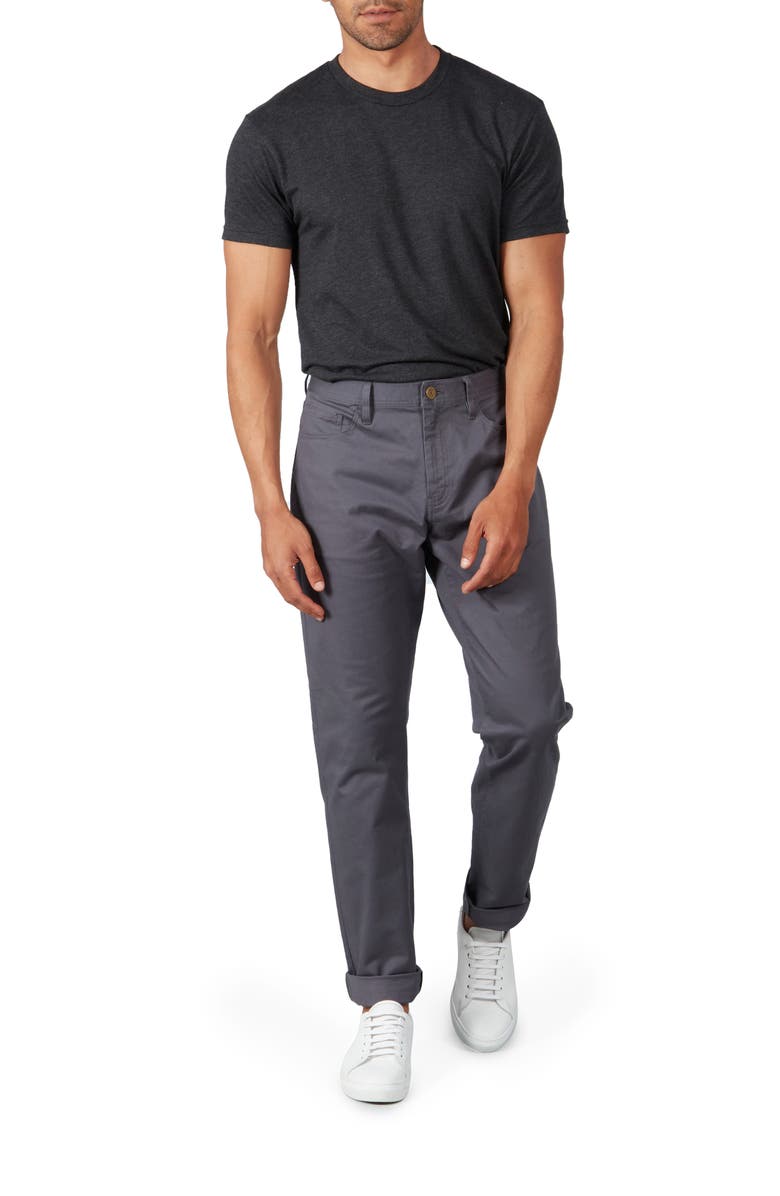 Alton Lane Johnny Traveler Athletic Fit Twill Five Pocket Pants, Alternate, color, 