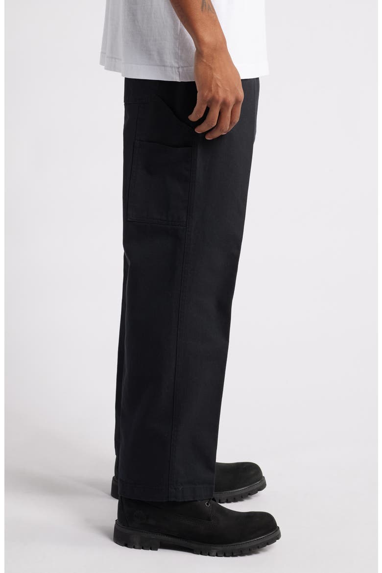 Hardwork Carpenter Pants, Alternate, color, BLACK