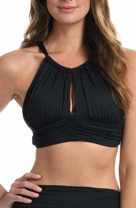 La Blanca Island Goddess High Neck Bikini Top