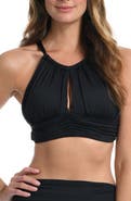 La Blanca Island Goddess High Neck Bikini Top