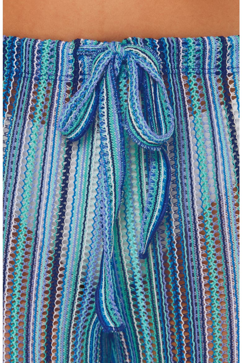Seaside Stripe Cover-Up Pants, Alternate, color, OCEAN