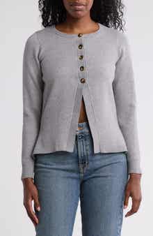 BY DESIGN Halsey Tipped Cardigan
