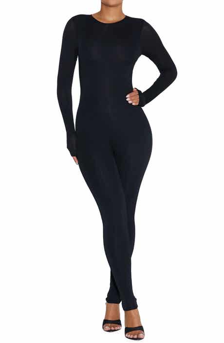 Naked Wardrobe Long Sleeve Catsuit