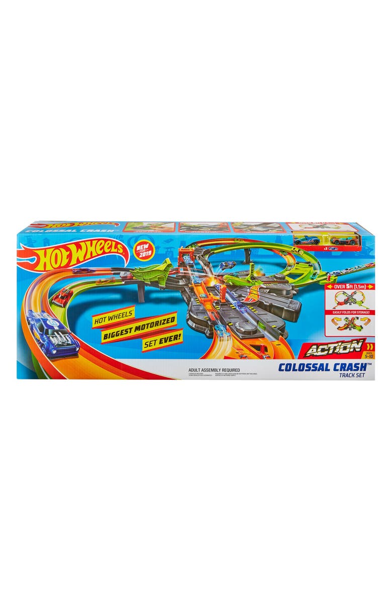 Hot Wheels Mattel Hot Wheels<sup>®</sup> Colossal Crash Track Set, Main, color,