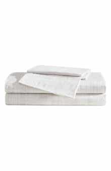 Vera Wang Erased Textured Cotton Sheet Set