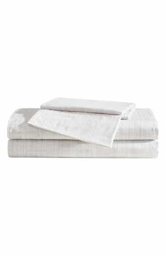 Vera Wang Erased Textured Cotton Sheet Set