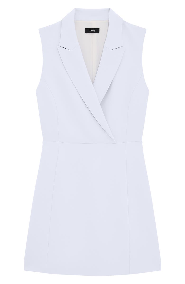 Theory Blazer Minidress, Alternate, color, Pearl Blue