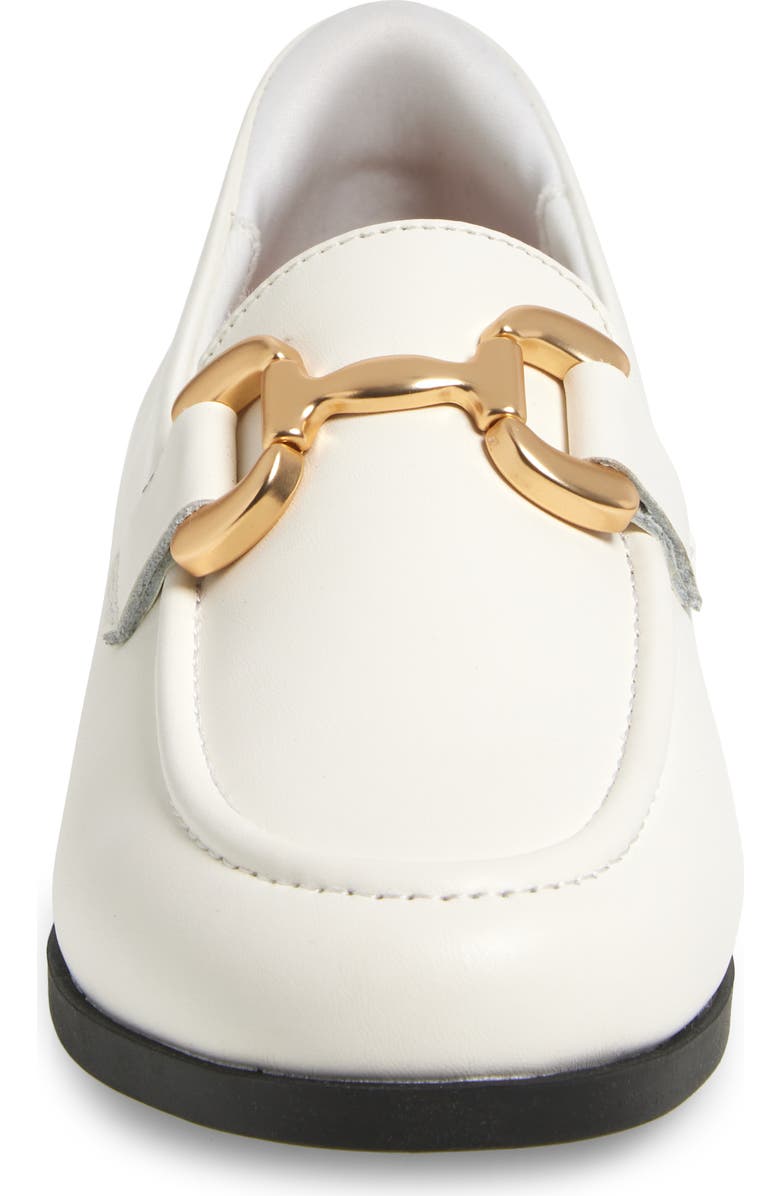 Marc Joseph New York Carmel Court Bit Buckle Loafer, Alternate, color, Ivory Napa