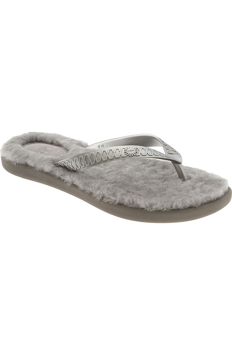 UGG<sup>®</sup> 'Fluffie' Flip Flop, Main, color,