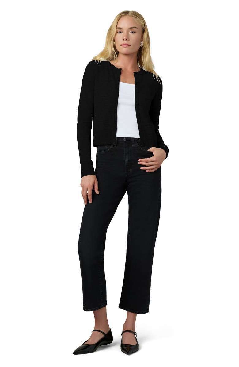 Joe's The Dani Crop Cashmere Cardigan, Alternate, color, 