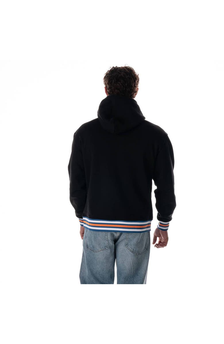 THE WILD COLLECTIVE Unisex The Wild Collective Black New York Knicks Custom Rib Tonal Premium Hoodie, Alternate, color, Black