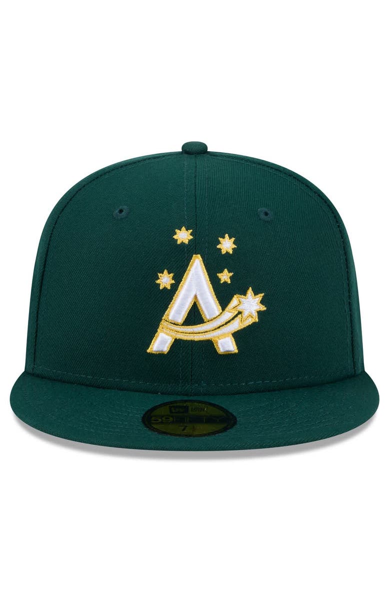 New Era Men's New Era  Dark Green Australia Baseball 2026 World Baseball Classic 59FIFTY Fitted Hat, Alternate, color, Dark Green