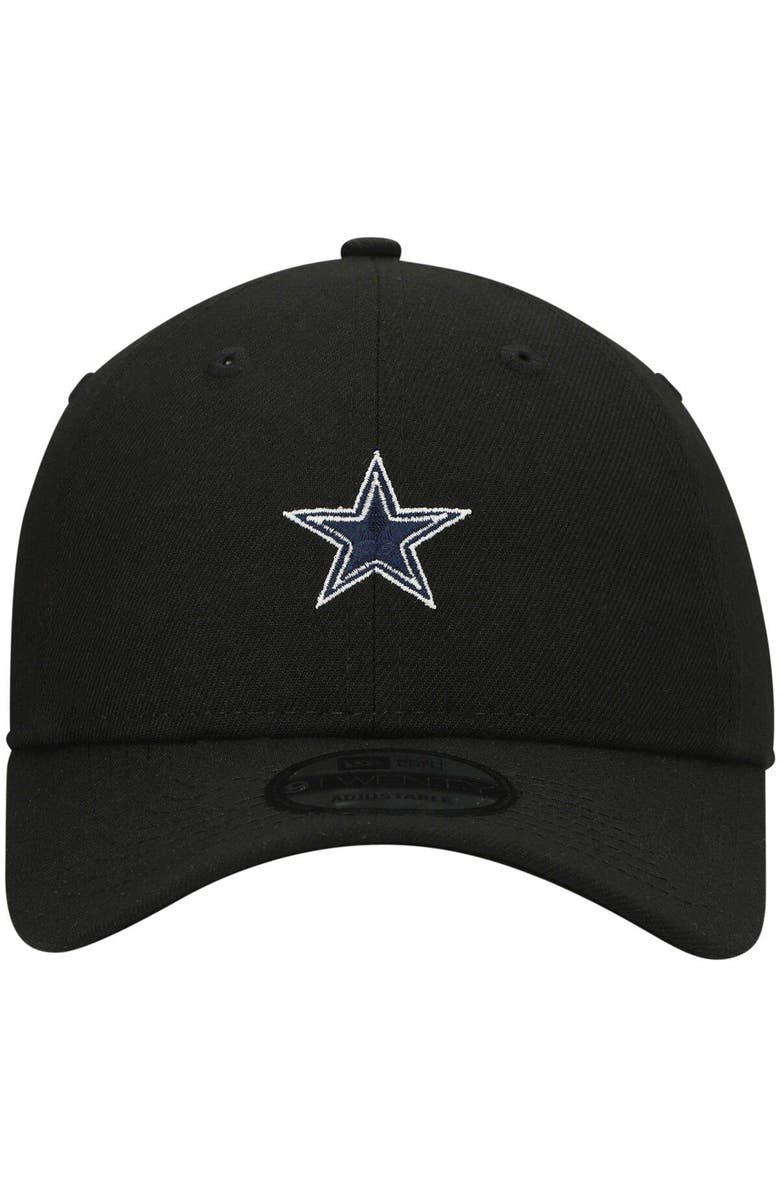 New Era Men's New Era Black Dallas Cowboys 9TWENTY Adjustable Hat, Alternate, color, 