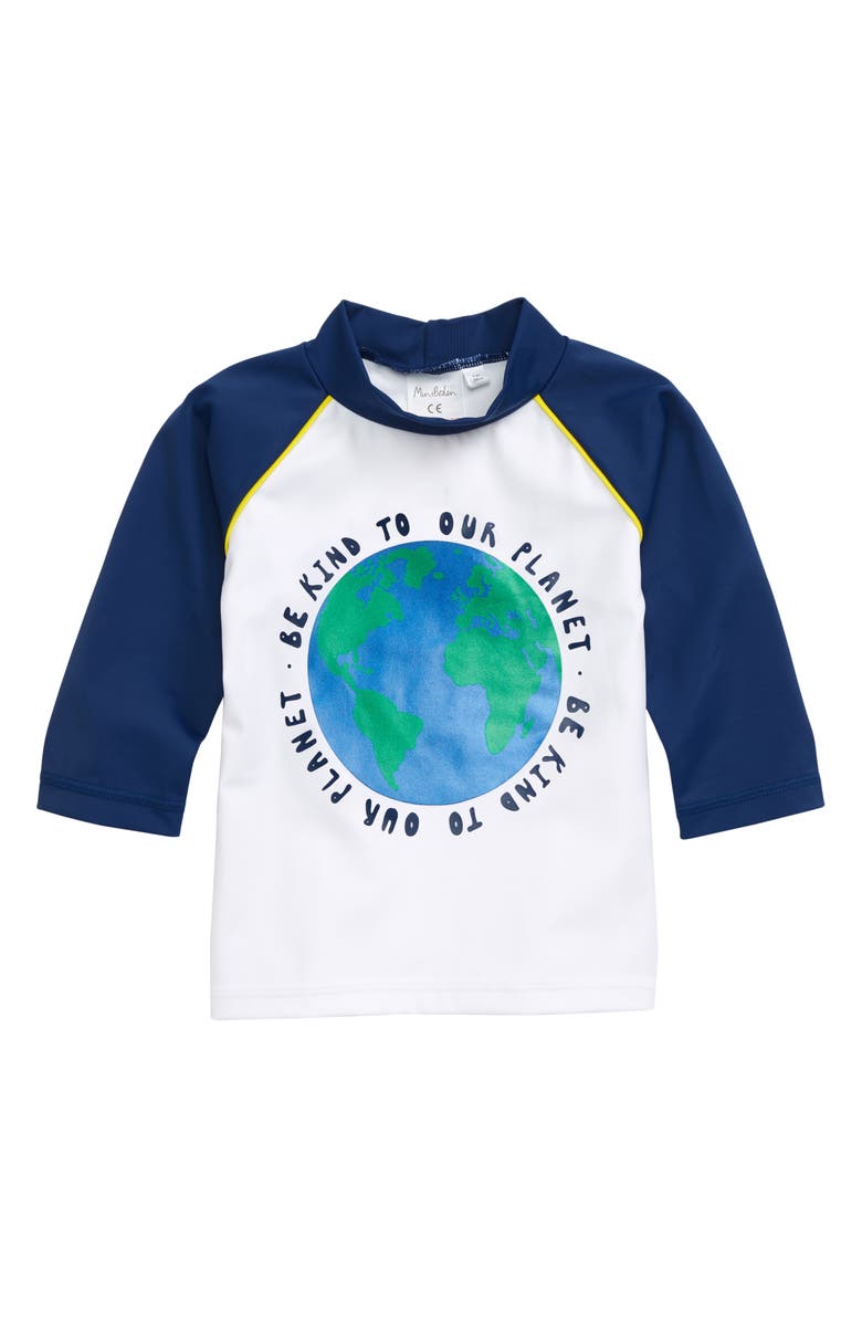 Mini Boden Kind to Our Planet Rashguard, Main, color, 