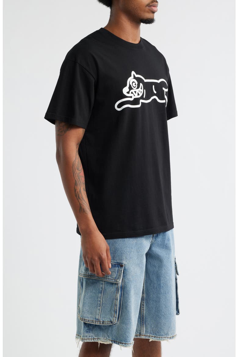 Checker Graphic T-Shirt, Alternate, color, BLACK