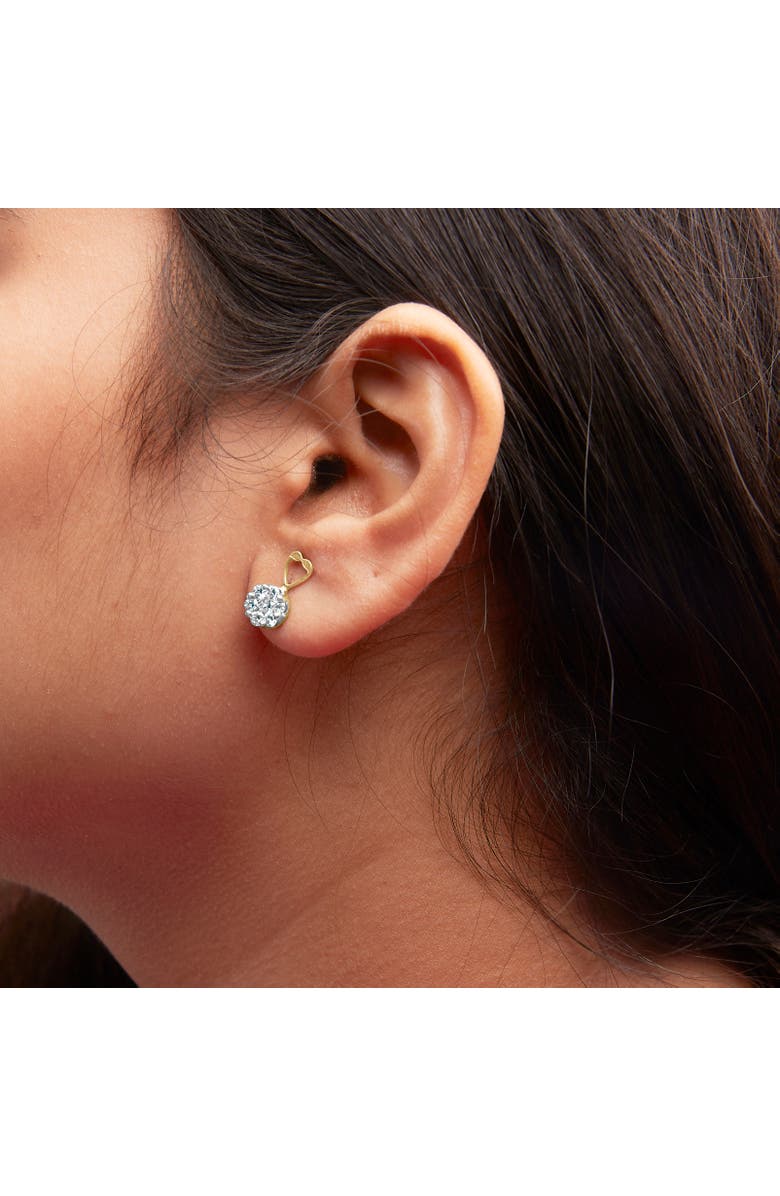 Haus of Brilliance 14K Yellow Gold 1ct. TDW RoundDiamond Earrings, Alternate, color, Yellow