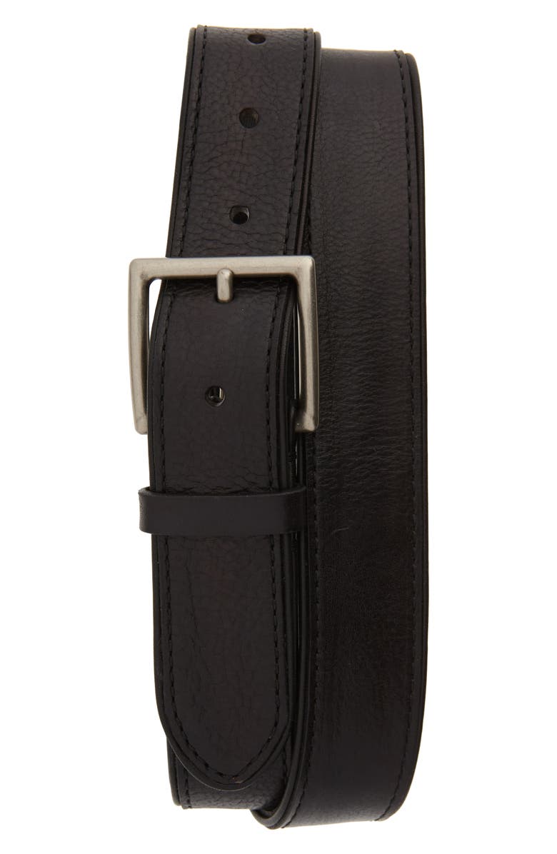 Frye Leather Belt, Main, color,