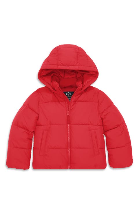 Kids' Fleece-Lined Puffer Jacket