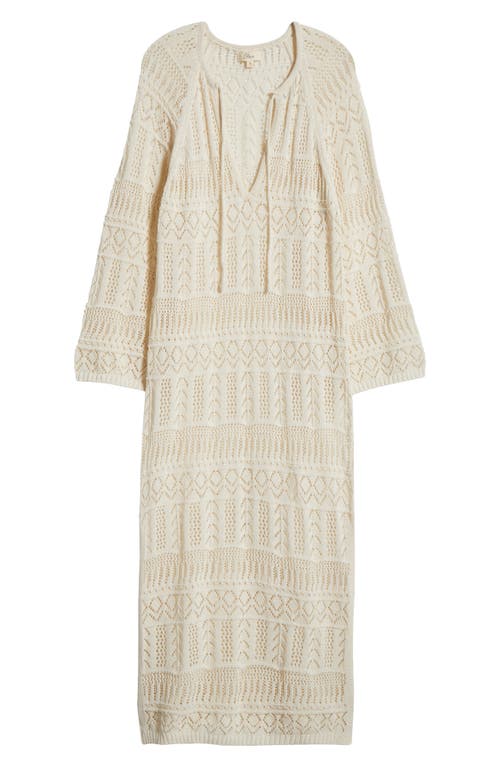 Elan Kaftan Swim Cover-up In Natural
