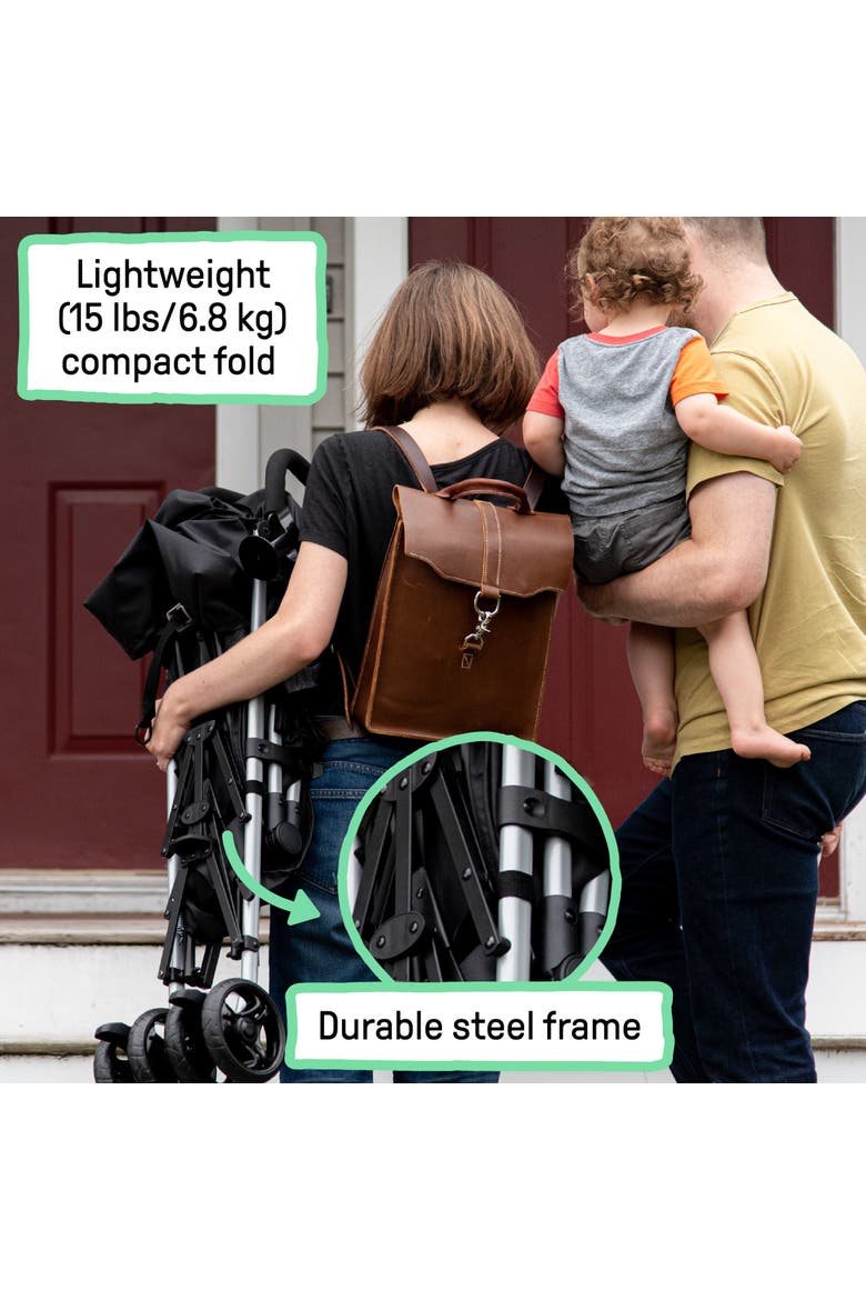 3Dlite ST Convenience Stroller, Alternate, color, BLACK