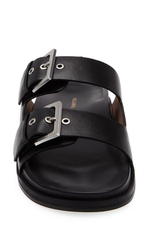 Allsaints Mia Double Strap Slide Sandal