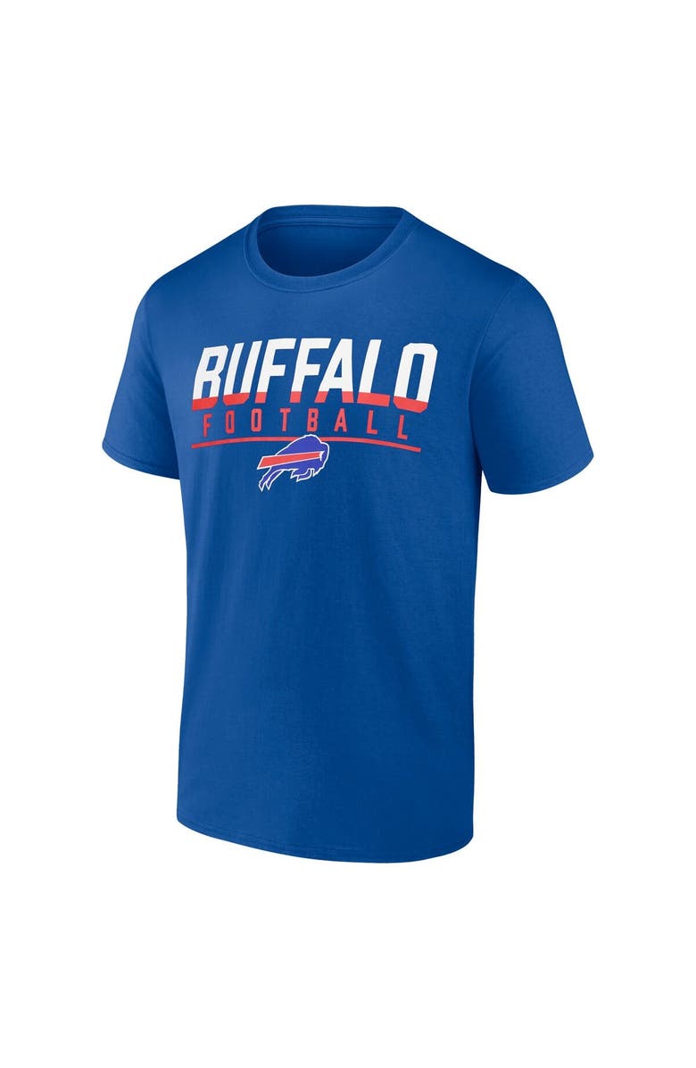 FANATICS Men's Fanatics Royal Buffalo Bills Blocked T-Shirt, Alternate, color,