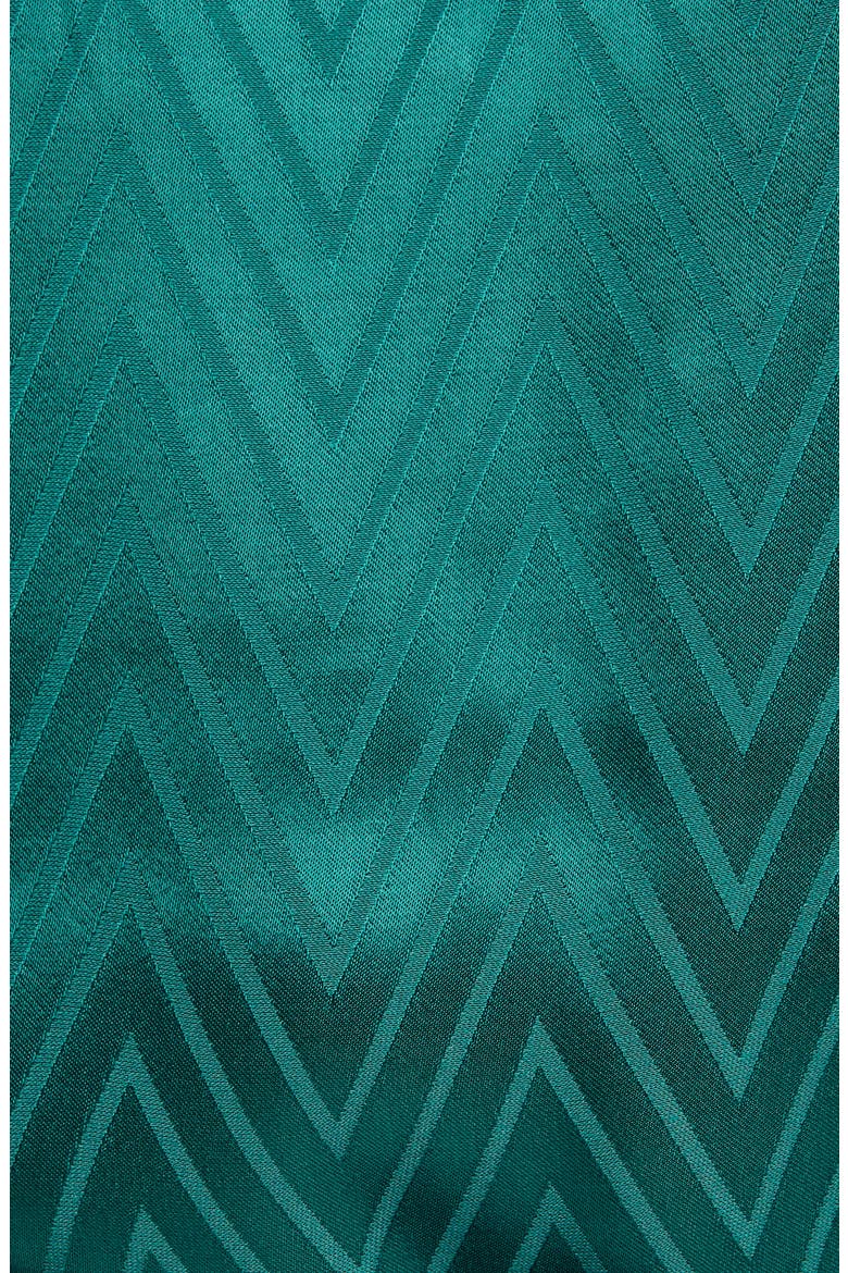 Puff Sleeve Chevron Top, Alternate, color, GREEN