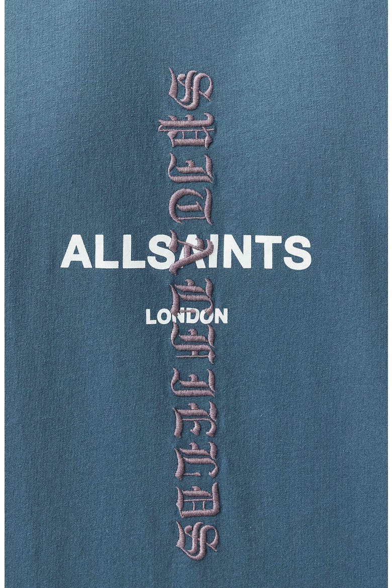 Knox Embroidered Graphic T-Shirt, Alternate, color, WAVED BLUE