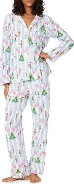 BedHead Pajamas Print Stretch Organic Cotton Pajamas