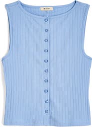 Madewell Rib Crewneck Vest Tank