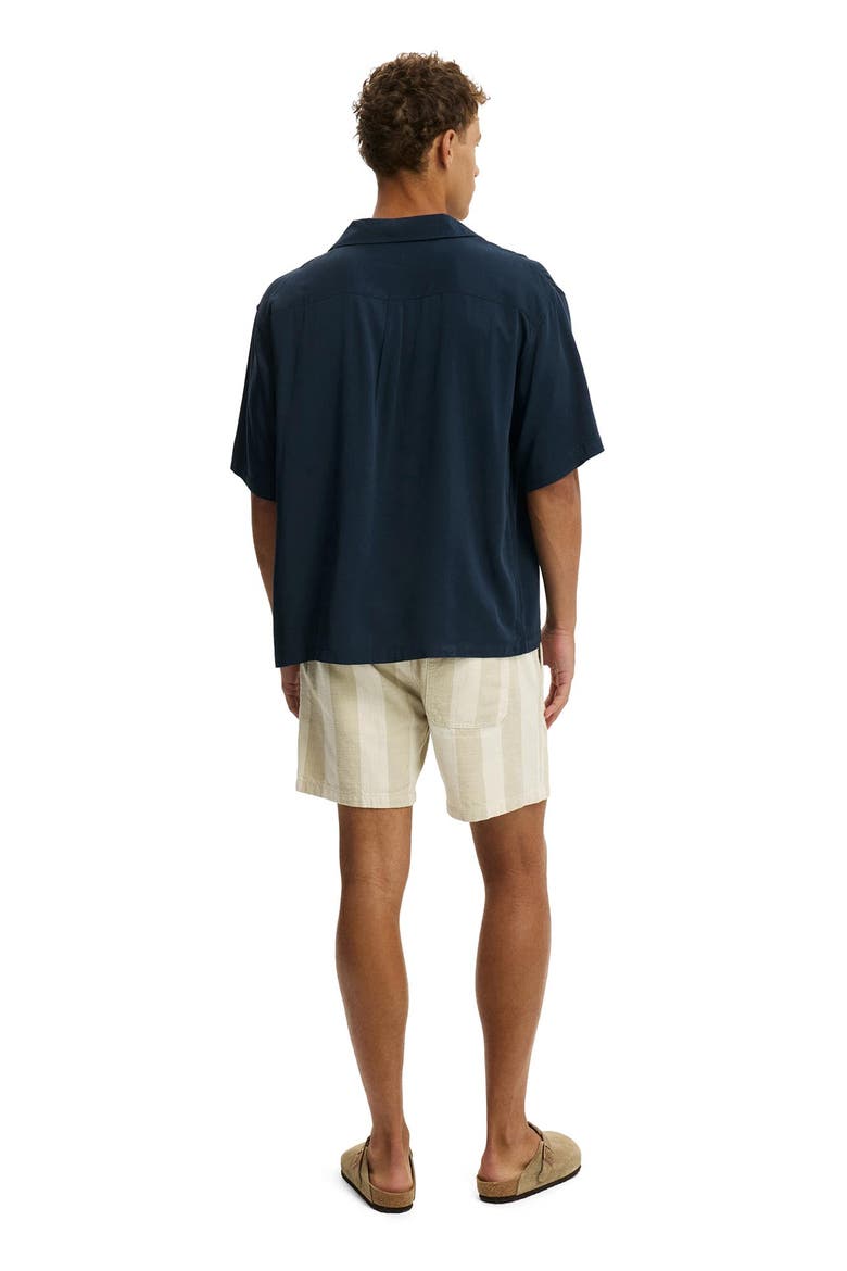 Men's Easy Short, Alternate, color, Stone Bold Stripe