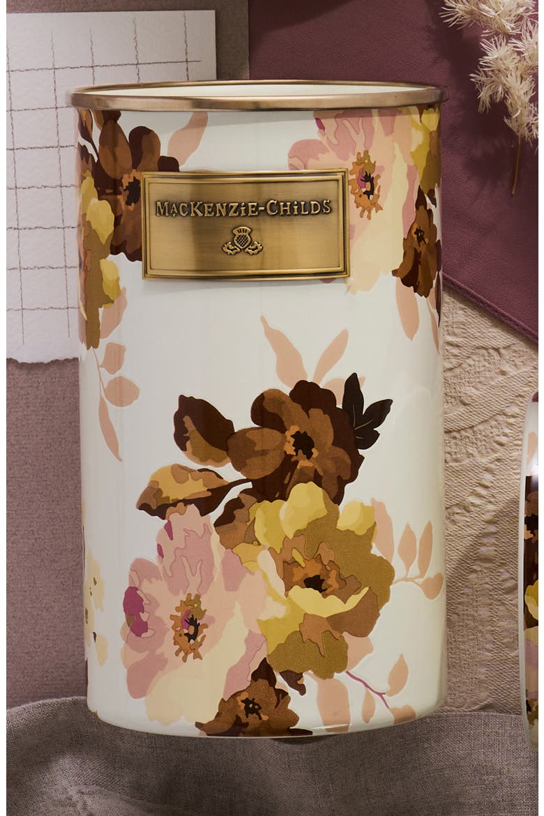 Wild Rose Utensil Holder, Alternate, color, WHITE