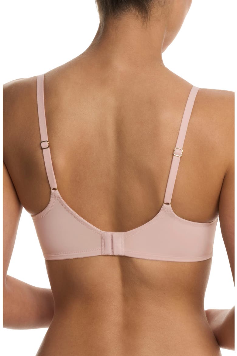 Peony Demi Underwire T-Shirt Bra, Alternate, color, ROSE BEIGE/ PINK PEARL