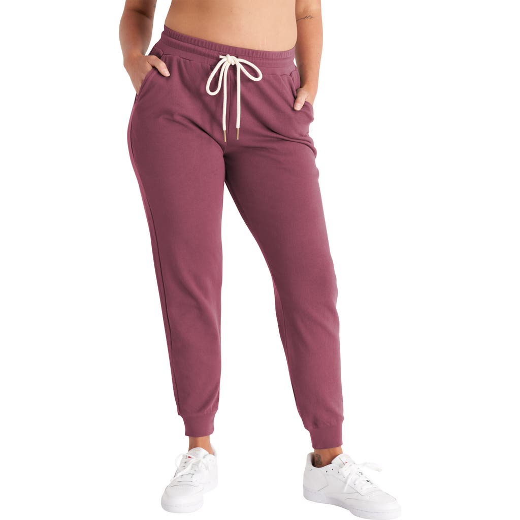 The Standard Stitch The Everyday Jogger in Plum  product