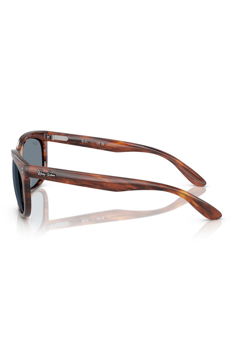 60mm Pillow Sunglasses, Alternate, color, STRIPED HAVANA