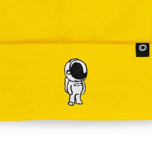 Dalix Astronaut Beanie In Yellow